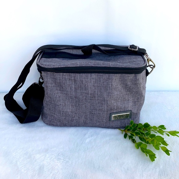 Homest Bags Nwot Gray Lunch Bag By Homest Poshmark